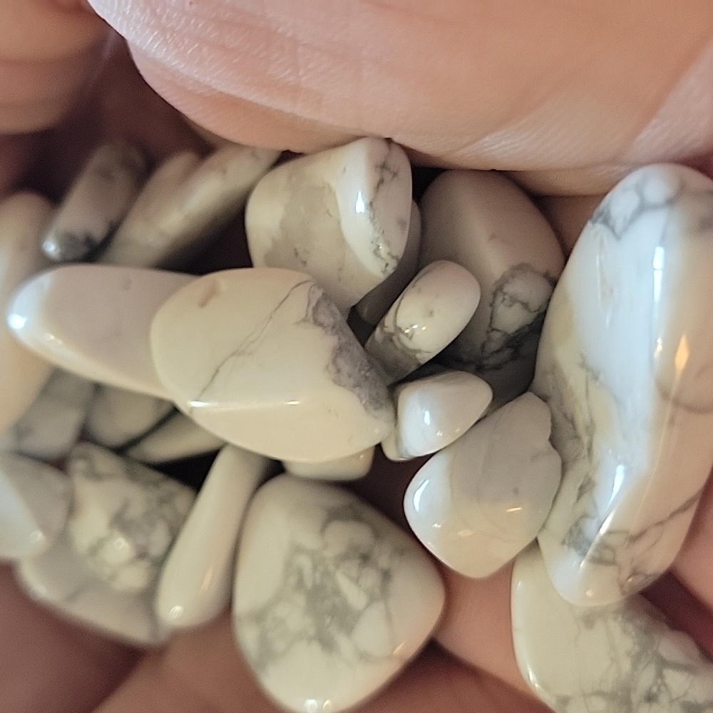 Howlite Tumbles ... One Cup - Picture 4 of 5